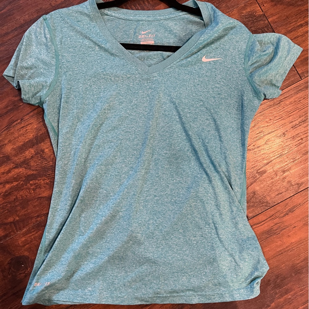 Nike Women's Aqua V-Neck Tee